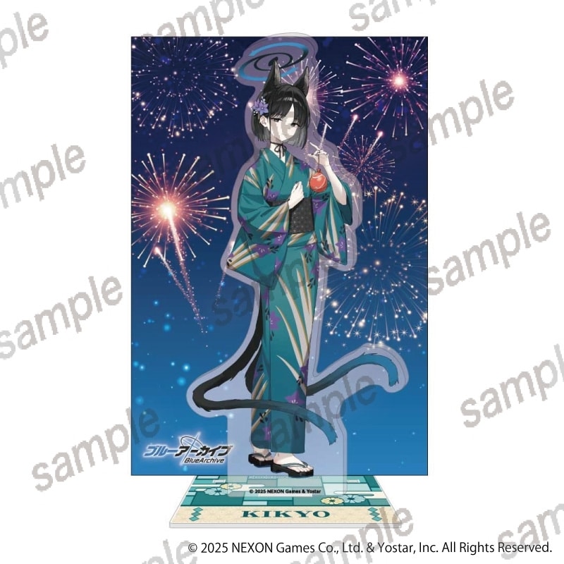 ブルーアーカイブ (ブルアカ) ポストカード付アクリルスタンド キキョウ【まねきねこコラボ第2弾】
 
2025年11月発売