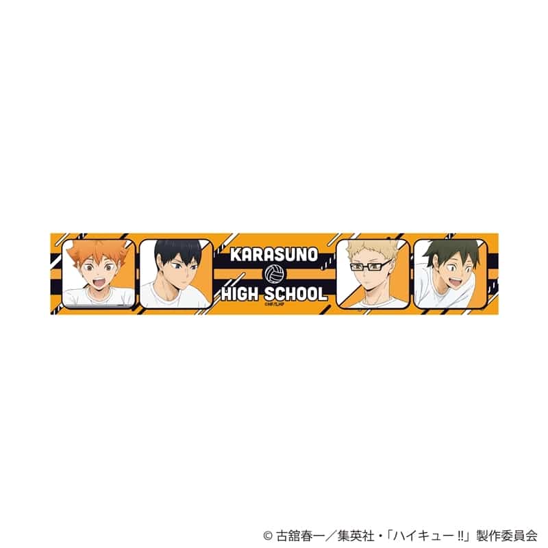 ハイキュー!! 描き下ろしマフラータオル 振り返りタイムVer. 烏野高校
 
2025年11月27日発売
で取扱中