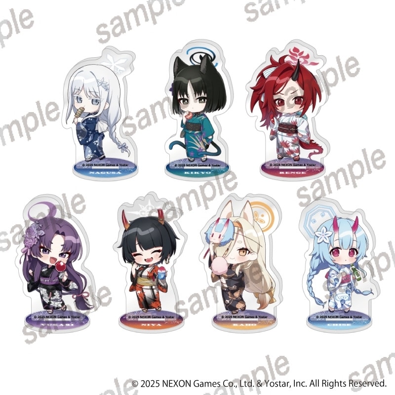 ブルーアーカイブ (ブルアカ) ミニアクリルスタンド コンプリートセット【まねきねこコラボ第2弾】
 
2025年11月発売