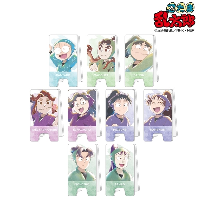 忍たま乱太郎 トレーディング Ani-Art aqua label 第2弾 アクリル立て看板風メモスタンド ver.A
 
2025年11月17日発売