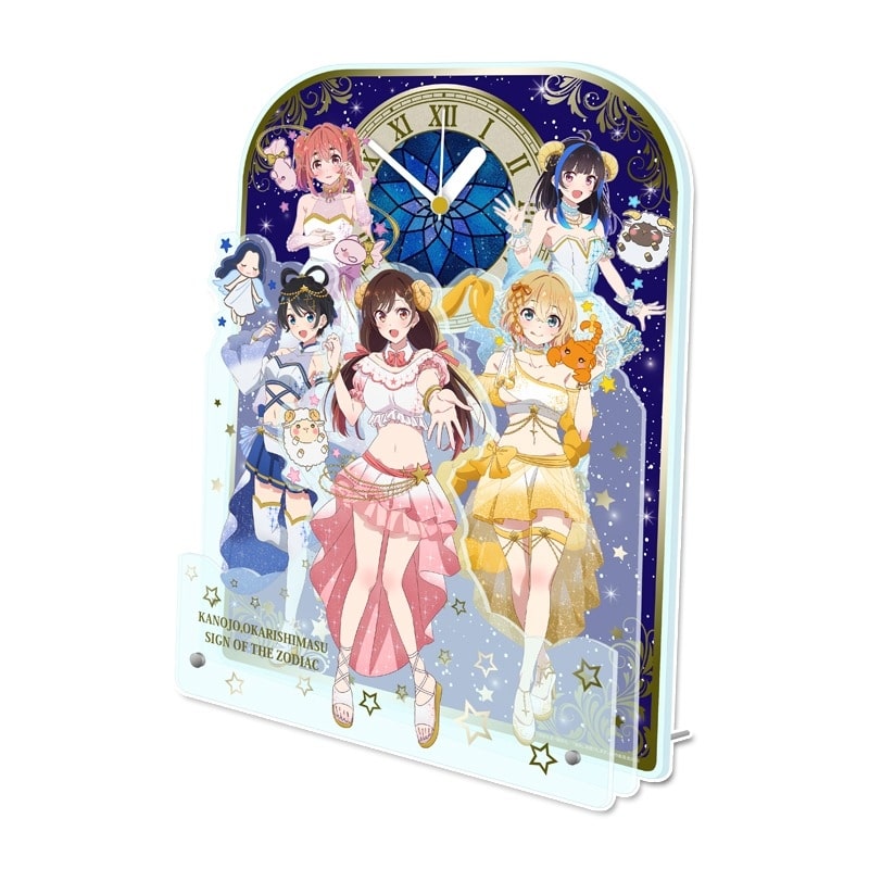 彼女、お借りします (かのかり) 描き下ろしBIGアクリル置時計 星座ver.
 
2024年04月発売