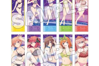 五等分の花嫁* トレーディングチケット風カード(全10種)
 
2025年10月発売