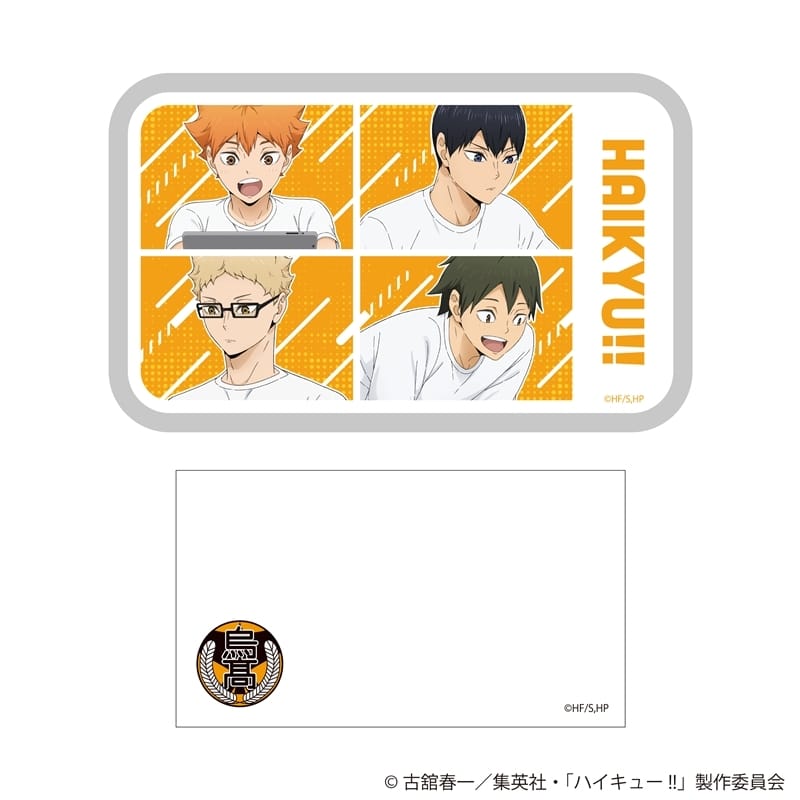 ハイキュー!! 描き下ろし付箋入り缶ケース 振り返りタイムVer. 烏野高校
 
2025年11月27日発売
で取扱中