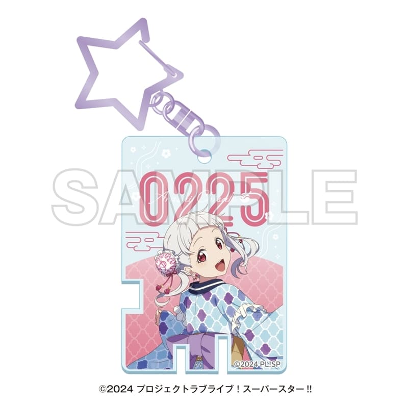 ラブライブ!スーパースター!! 湯めぐりタイム with Liella! 温泉鍵風アクリルキーホルダー 嵐 千砂都
 
2025年11月下旬発売
で取扱中 (アニメイト)