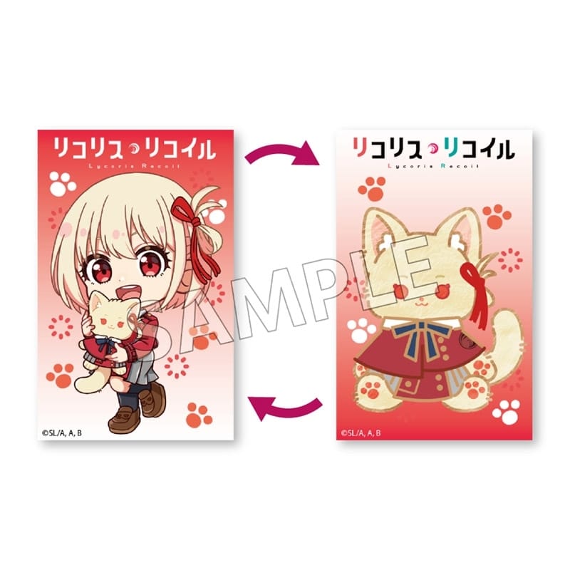 リコリス・リコイル (リコリコ) モフフサシリーズ チェンジングカード 錦木千束
 
2025年10月下旬発売