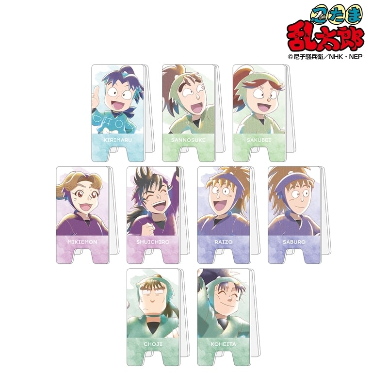 忍たま乱太郎 トレーディング Ani-Art aqua label 第2弾 アクリル立て看板風メモスタンド ver.B
 
2025年11月17日発売