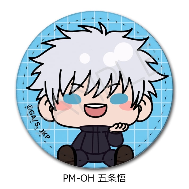 [アニメイト]呪術廻戦 レザーバッジ (丸形) PM-OH(五条悟)
 
2025年10月中旬発売