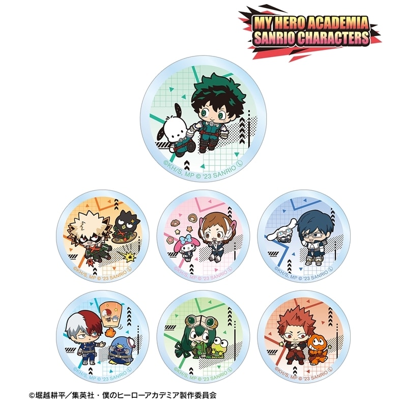 僕のヒーローアカデミア × サンリオキャラクターズ トレーディングアクリルステッカー 1年A組 ver.B【再販】
 
2025年11月17日発売