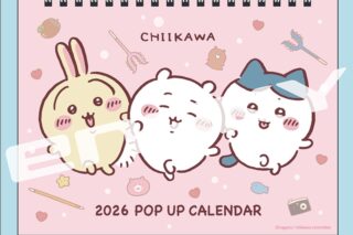 【カレンダー】ちいかわ CL-074 2026年ポップアップ卓上カレンダー
 
2025年11月発売