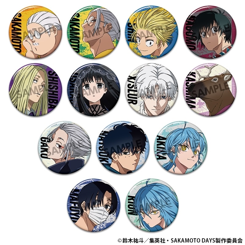 サカモトデイズ 缶バッジコレクション vol.3 
2025年10月発売