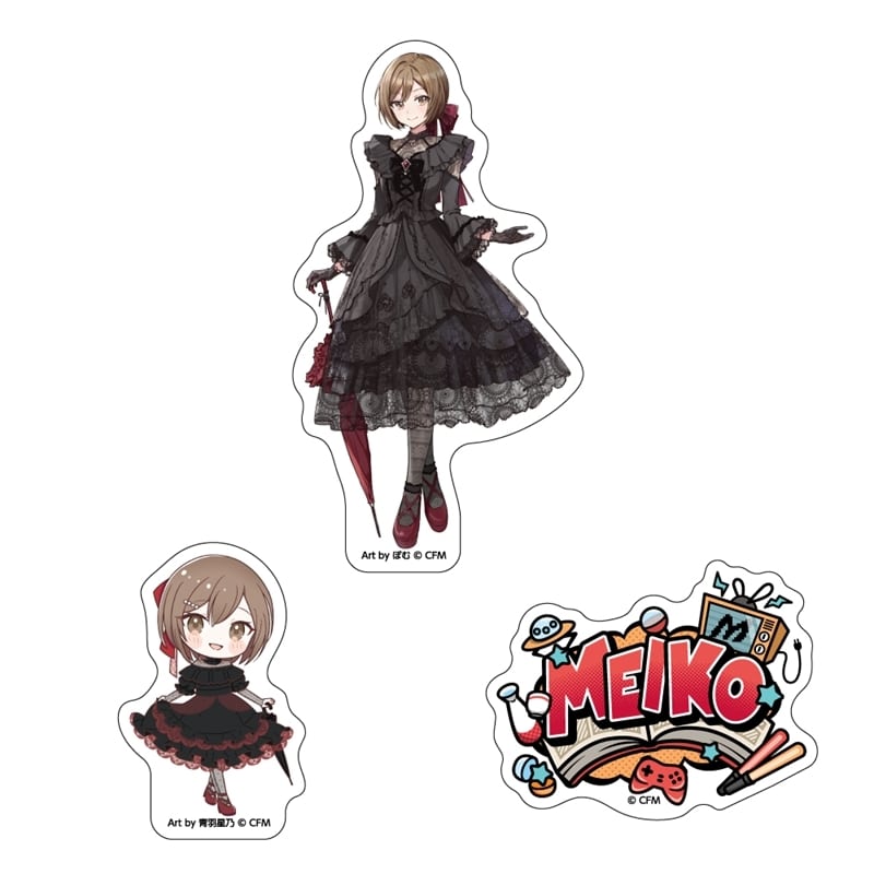 初音ミク ステッカー3枚セット akiba culture fashion/MEIKO
 
2025年11月下旬発売