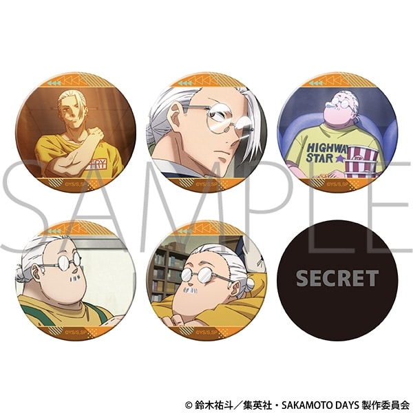 サカモトデイズ 坂本 太郎がいっぱいキャラバッジコレクション 
2025年10月4日発売