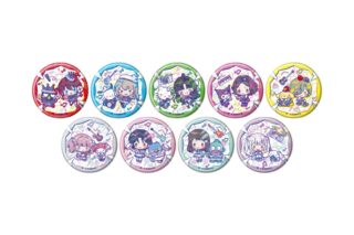 ガールズバンドクライ×サンリオキャラクターズ ホログラム缶バッジ(57mm)2月ブラインド(全9種) ミニキャラデザイン(コラボイラスト)
 
2025年10月発売