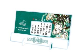 TVアニメ『僕のヒーローアカデミア』 緑谷出久 Ani-Art 第5弾 卓上アクリル万年カレンダー【再販】
 
2025年11月17日発売
で取扱中