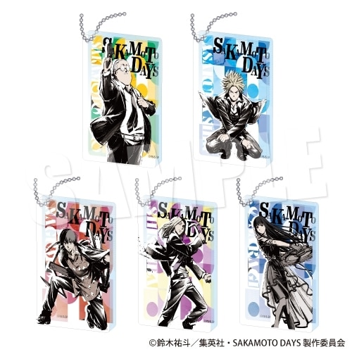 サカモトデイズ トレーディングアクリルブロックキーホルダー《ネオ・ペインティング ver.》 
2025年11月下旬発売