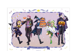 魔入りました! 入間くん 描き下ろしイラスト 集合 ハロウィンver. A3マット加工ポスター