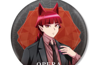 魔入りました! 入間くん 描き下ろし オペラ ブラックコーデver. BIG缶バッジ 2025年10月下旬発売予定
