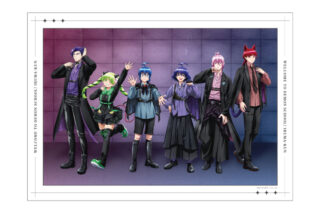 魔入りました! 入間くん 描き下ろし 集合 ブラックコーデver. A3マット加工ポスター 2025年10月下旬発売予定