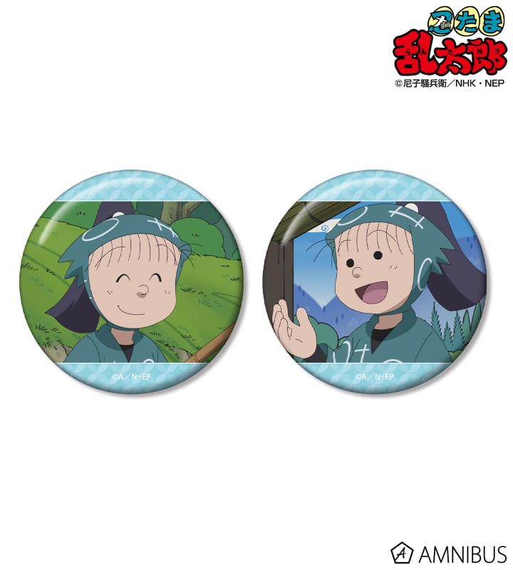 忍たま乱太郎 夢前三治郎 場面写缶バッジ2個セット 2025年11月上旬発売予定