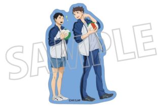 ハイキュー!! ダイカットステッカー 影山・及川 キャラアニで
                                                2025年11月発売