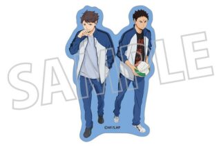 ハイキュー!! ダイカットステッカー 及川・岩泉 キャラアニで
                                                2025年11月発売