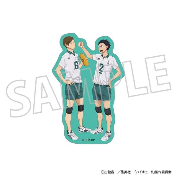 ハイキュー!! ダイカットステッカー 茂庭・二口 キャラアニで
                                                2025年11月発売