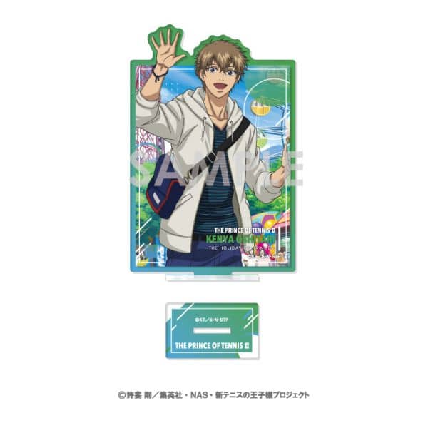新テニスの王子様 アクリルスタンド〜王子様達の休日〜 11.忍足謙也 キャラアニで
                                                2025年11月発売
