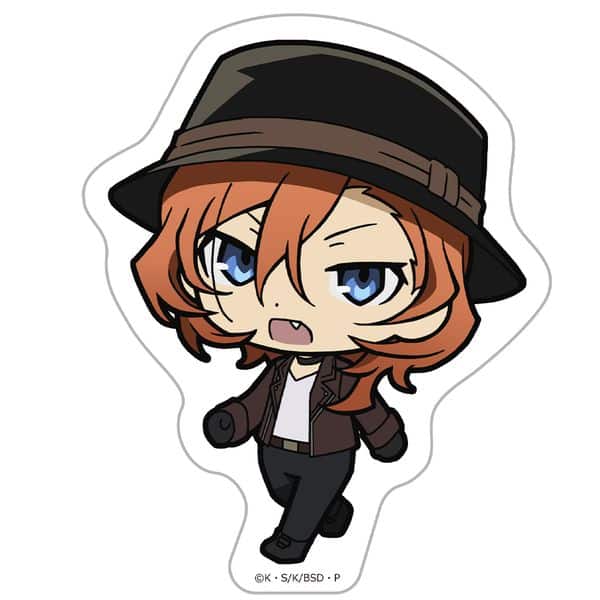 文豪ストレイドッグス ついてっくダイカットステッカー 中原中也 vol.2 キャラアニで
                                                2025年10月発売