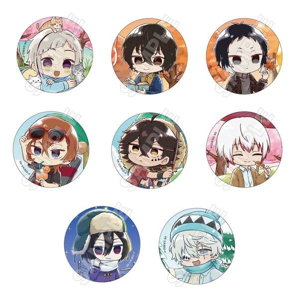 文豪ストレイドッグス Sketchu! テラリウム 缶バッジ 【1BOX】 キャラアニで
                                                2025年9月発売