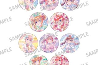五等分の花嫁* トレーディングメタリック缶バッジ アイス屋さん カミアニTOUCH  キャラアニで
                                                2025年10月発売