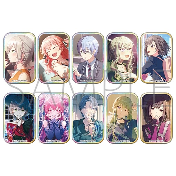 プロセカ スクエアバッジコレクション/vol.51 A ムービックで2025年12月より発売