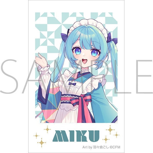 初音ミクシリーズ チェキプリント/初音ミク　和風喫茶　Art by 羽々倉ごし
 
2025年11月14日発売