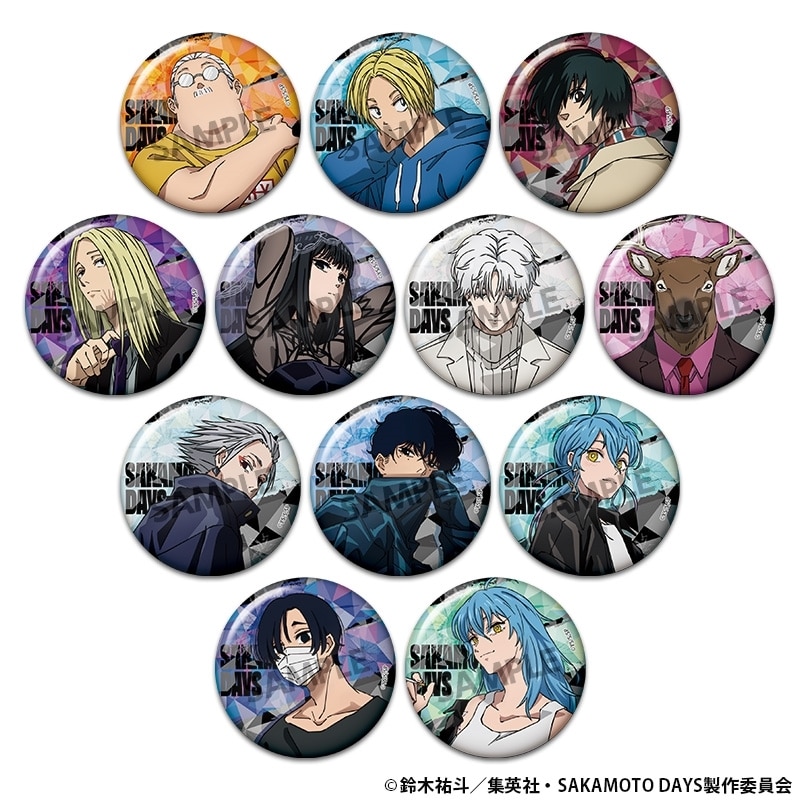 サカモトデイズ トレーディングホログラム缶バッジ vol.2 
2025年10月発売