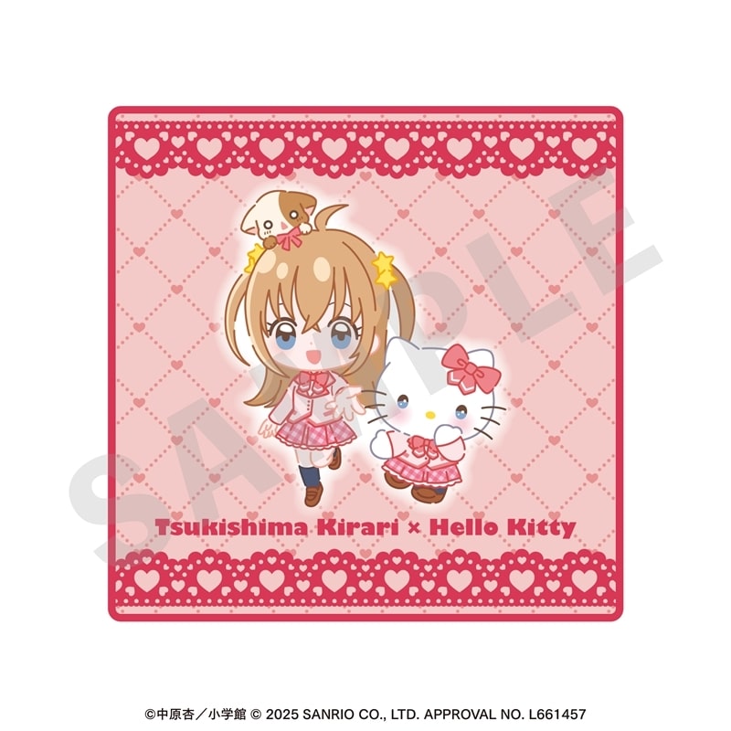 きらりん☆レボリューション,ハローキティ ちゃおヒロインズ×サンリオキャラクターズ ミニタオル 月島きらり×ハローキティ
 
2025年8月29日発売
で取扱中 (アニメイト)
