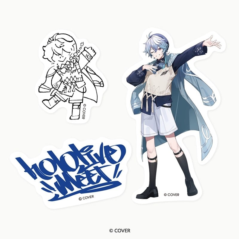 hololive meet 2025 hololive Meet 2025ステッカーセット　オクタビオ
 
2025年10月発売
で取扱中