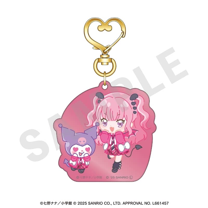 アクマでこれは恋じゃない!,クロミ ちゃおヒロインズ×サンリオキャラクターズ アクリルキーホルダー 愛久魔あぐり×クロミ
 
2025年8月29日発売
で取扱中 (アニメイト)
