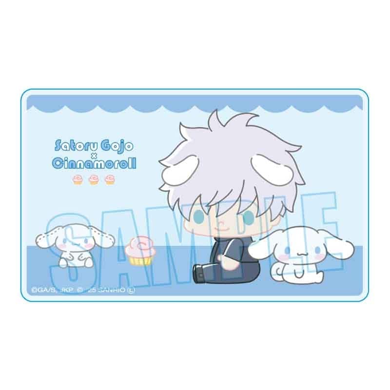 呪術廻戦×サンリオキャラクターズ アクリルカード 五条 悟×シナモロール
 
2025年10月下旬発売