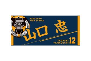 ハイキュー!! タオル 山口 忠
 
2025年12月下旬発売