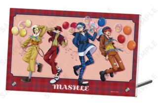マッシュル アクリルパネル A.マッシュ、ランス、フィン、ドット[checkered clothes]
 
2026年01月下旬発売
で取扱中 (アニメイト)