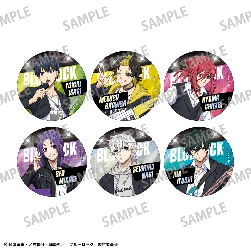 [アニメイト]ブルーロック トレーディングメタリック缶バッジ/ロックバンド
 
2025年02月発売
