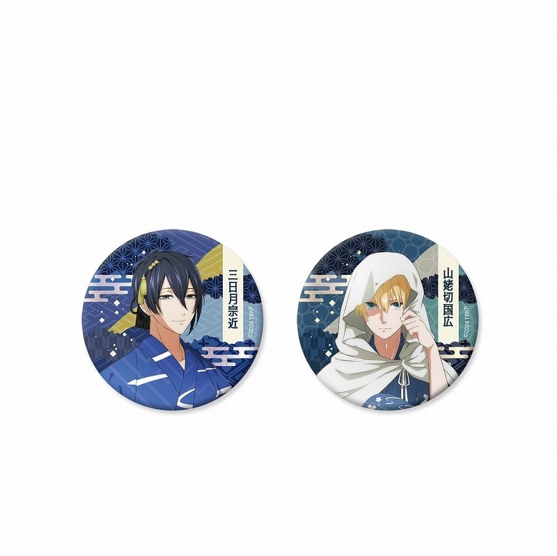 刀剣乱舞 廻まつり ～京の軌跡～ 和風缶バッジセット A 三日月宗近&山姥切国広
 
2024年12月発売