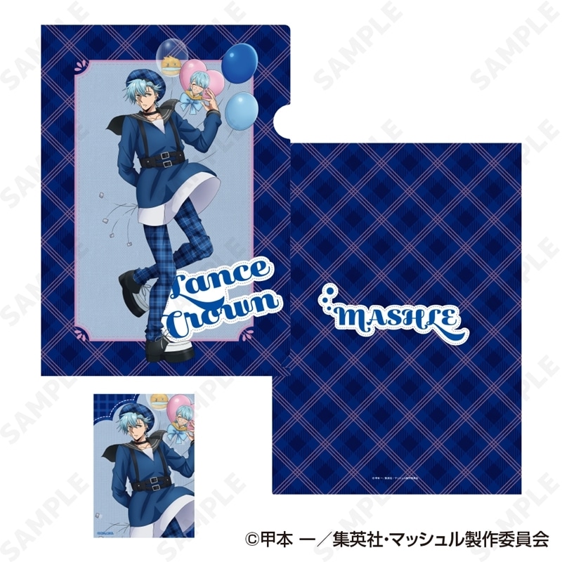 マッシュル クリアファイル&ブロマイドセット 3.ランス・クラウン[checkered clothes]
 
2026年01月下旬発売
で取扱中 (アニメイト)
