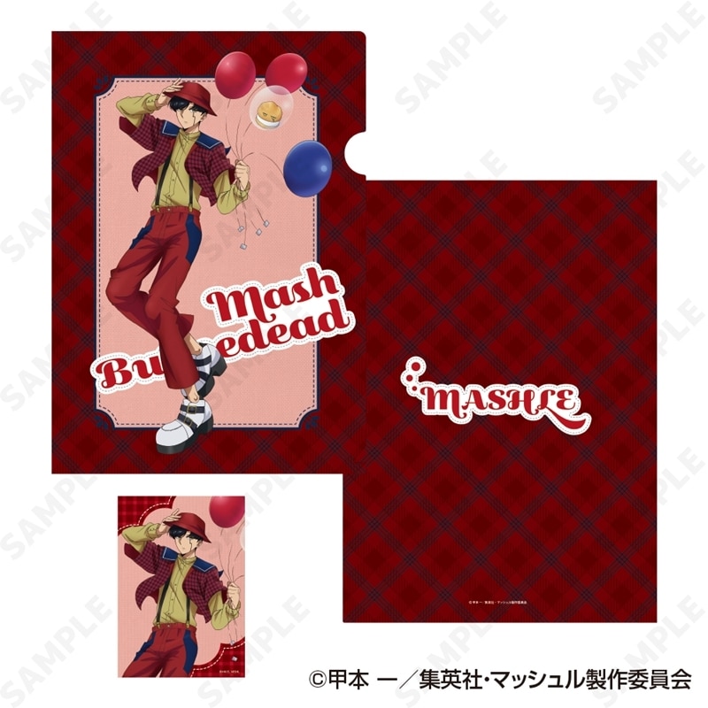 マッシュル クリアファイル&ブロマイドセット 1.マッシュ・バーンデッド[checkered clothes]
 
2026年01月下旬発売