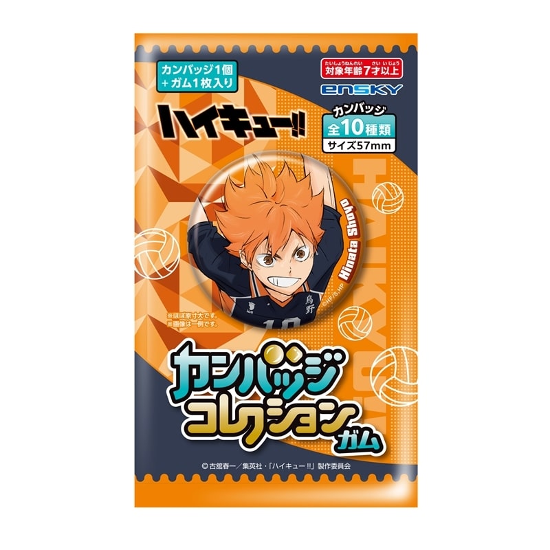 アニメハイキュー!! カンバッジコレクションガム
 
2025年11月発売
で取扱中