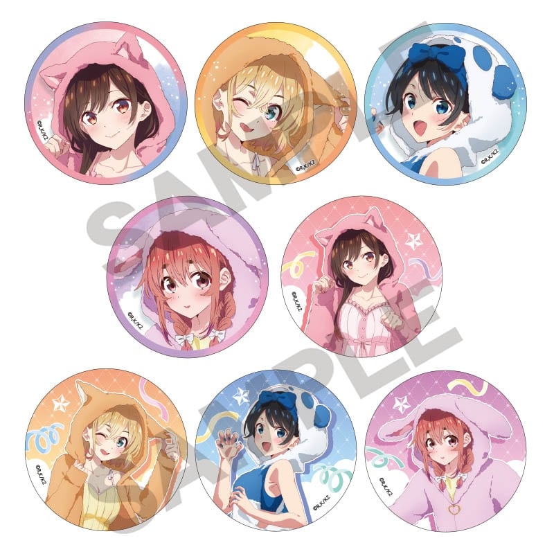 彼女、お借りします (かのかり) トレーディング缶バッジ けもみみパーカー
 
2023年09月下旬発売
 アニメイトで取扱中