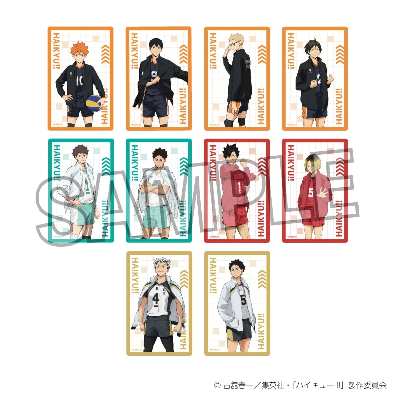 ハイキュー!! トレーディングアクリルプレート ユニフォームBOX【再販】
 
2025年10月発売
で取扱中
