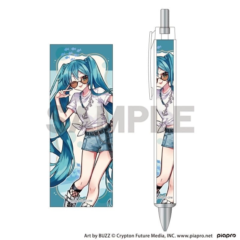 初音ミク 太軸ボールペン 初音ミク マリン☆神戸2025
 
2025年11月発売