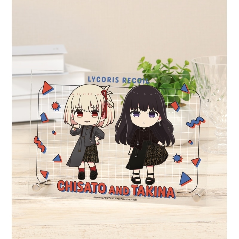 リコリス・リコイル (リコリコ) meagratiaコラボ 錦木千束&井ノ上たきな ちびキャラ A5アクリルパネル ver.A
 
2026年1月17日発売