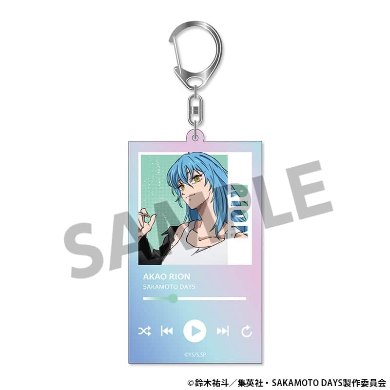 サカモトデイズ オーロラアクリルキーホルダー 赤尾リオン 
2025年10月発売