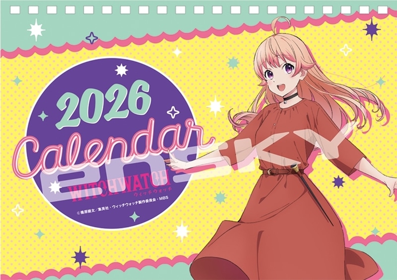 【カレンダー】TVアニメ『ウィッチウォッチ』 CL-031 2026年 卓上カレンダー
 
2025年10月発売